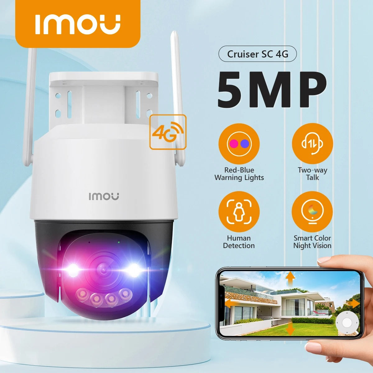 IMOU security camera for surveillance systems