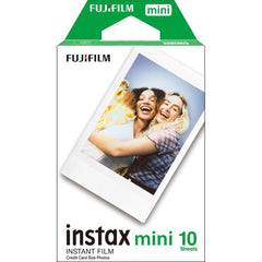 Fujifilm Instax Mini Instant Film Single Pack (White) - 10 Sheet