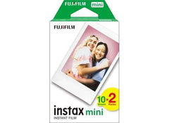 Fujifilm Instax Mini Instant Film Single Pack (White) - 10 Sheet
