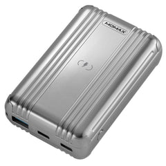 Momax Q.power Go Mini–wireless Battery Pack 10000mah Power Bank Silver