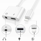 GENERIC AUX123 Lightning to 3.5mm Audio & Connector & Charge Adapter Cable
