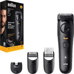 Braun Beard Trimmer, 120-Minute Battery Life, Black - BT5520