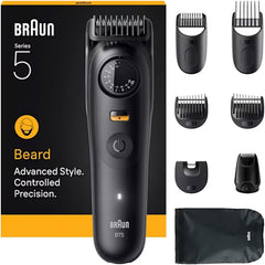 Braun Beard Trimmer, Waterproof, 138Gr, Black - BT5560