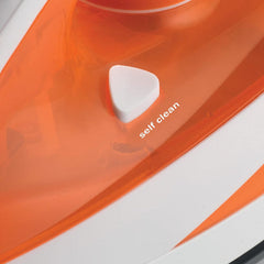 Kenwood Steam Iron Ceramic, 300Ml, 2100Watts, Orange / White - STP50.000WO