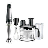 Braun Hand Blender - Input Power 850W Ice Crushing Cutting Whisking Paring Mixing And G - MQ7075X
