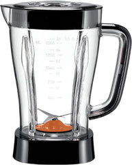Kenwood Blender With Grinder, 1.5Lit, 500Watts, Black - BLP15.150BK