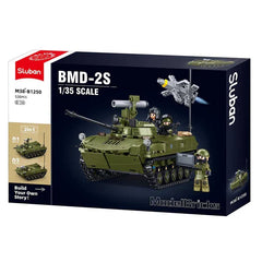 Sluban Model Bricks BMD-2S Airborne Armored Vehicle 2 in 1 – 516 Pieces