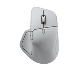 Logitech Mx Master 4 Ergonomic Wireless Mouse Advanced Performance Haptic Feedback Ultra Fast Scrolling Pale Gray