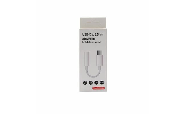 USB - C to 3.5mm JBC005 Adapter, USB cable