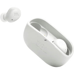 JBL Wave Buds True Wireless Earbuds | Deep Bass | Comfortable Fit | 32H Battery | Smart Ambient Technology | Hands-Free Call | Water and Dust Resistant | White