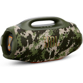 JBL Boombox 4 Portable Bluetooth Speaker, 2x 65W RMS Woofer Power, 37Hz - 20kHz, Two Bast Boost Settings, Up to 28 Hours Playing Time, IP68 Waterproof & Dustproof, Squad