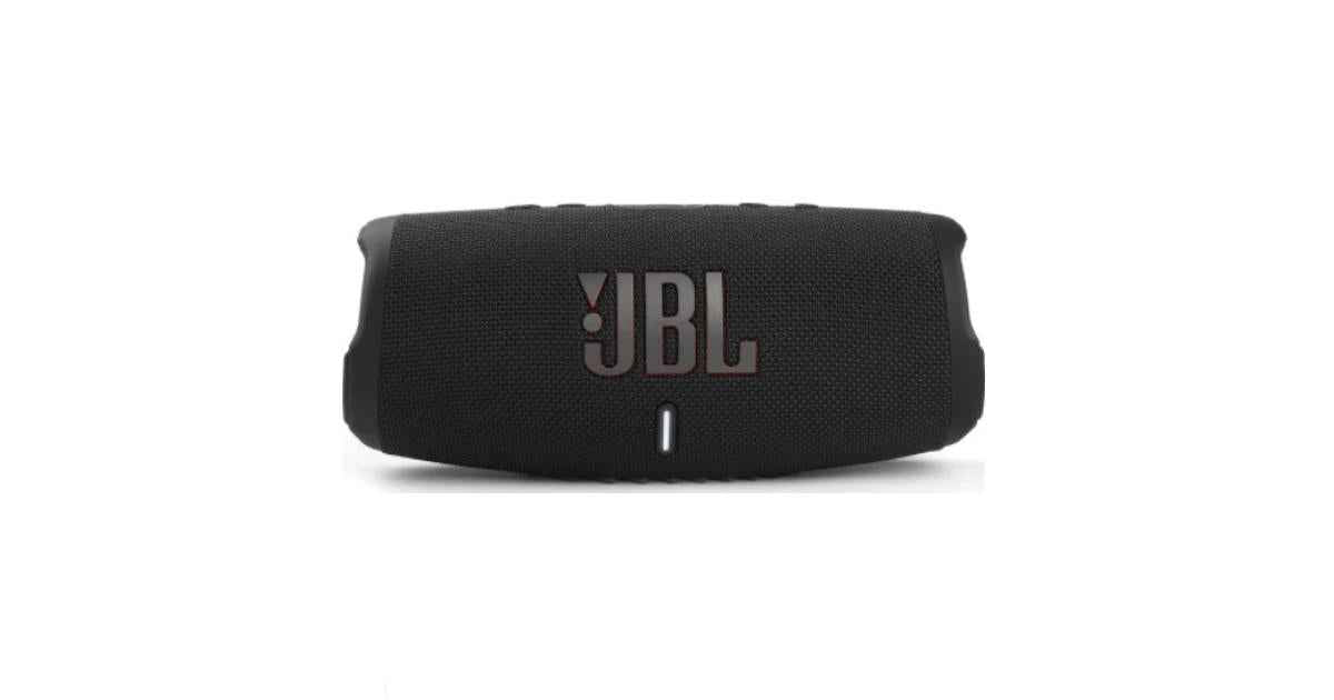 JBL Charge 5 Portable Waterproof Speaker with Powerbank - Black