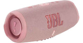 JBL Charge 5 Portable Waterproof Speaker with Powerbank - Pink