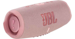 JBL Charge 5 Portable Waterproof Speaker with Powerbank - Pink
