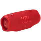 JBL Charge 6 - Portable Waterproof & Drop-Proof Bluetooth Speaker, Bold Pro Sound with AI Sound Boost, 28Hrs of Playtime, Built-in power bank & Comes with a Sturdy/Removable Carrying Strap - Red