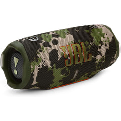 JBL Charge 6 - Portable Waterproof & Drop-Proof Bluetooth Speaker, Bold Pro Sound with AI Sound Boost, 28Hrs of Playtime, Built-in power bank & Comes with a Sturdy/Removable Carrying Strap - Squad