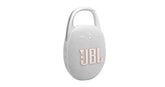 JBL Clip 5 Portable Bluetooth Speaker - White
