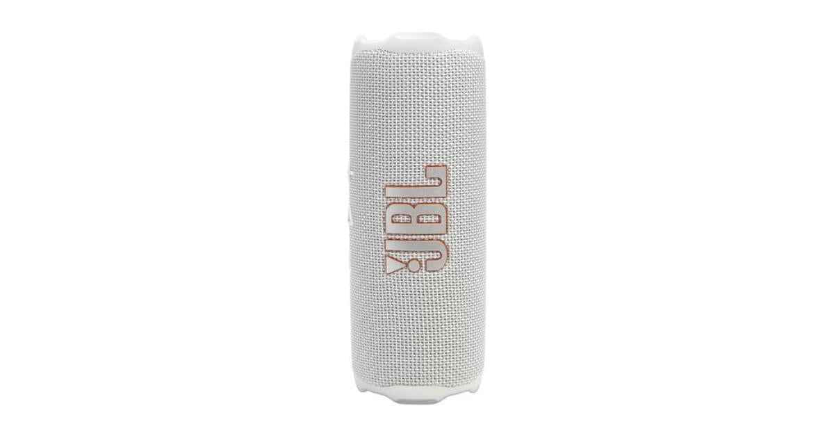 JBL Flip 7 Portable Bluetooth Speaker – White