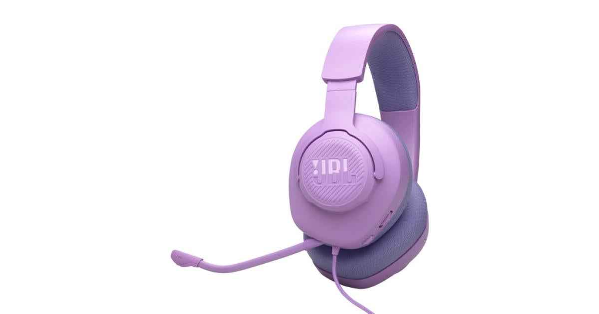 JBL Quantum 100 M2 Wired Gaming Headset – Purple
