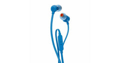 JBL TUNE110 Wired In-Ear Headphones – Blue
