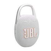 JBL CLIP 5 Portable Bluetooth Speaker - MultiColor - White