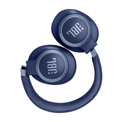 JBL Live 770NC Wireless Headset - White / Blue