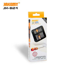 JAKEMY JM-8124 Selling Small Screwdriver Set with Phillips Hex Slotted U-Shape