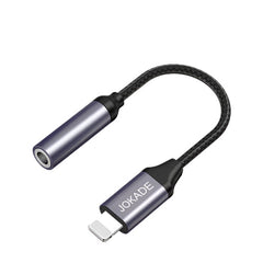Jokade Adapter Aux to Lightning, 1.2M, Grey - JC001