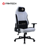 Fantech Gc284 Neo Arc Gaming Chair Grey (magnetic Memory Foam Headrest & Lumbar Pillow)