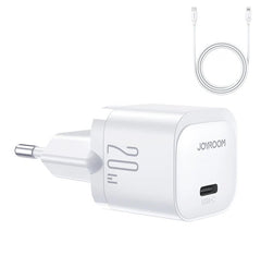 JoyRoom JR-TCF02 20W Mini Charger with USB-C to Lightning Cable