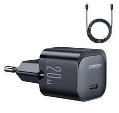 JoyRoom JR-TCF02 20W Mini Charger with USB-C to Lightning Cable