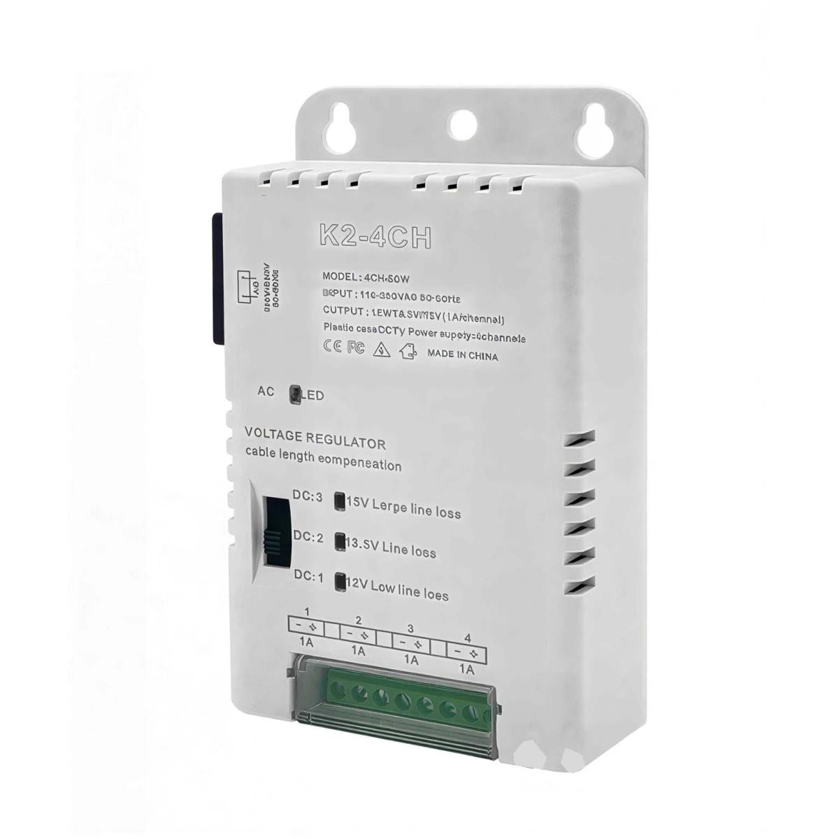 K2-4CH 4 Channel AC/DC Power Supply 60W