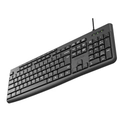 Meetion K295 Zero Noise Durable Wired Office Keyboard -Black