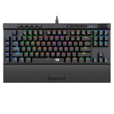 Redragon K587 Pro Tkl Rgb 3 Mode Wireless Mechanical 87 Keys Gaming Keyboard, 9 Dedicated Macro Keys, Media Control W/detachable Wrist Rest, Hot Swap Linear Red Switches
