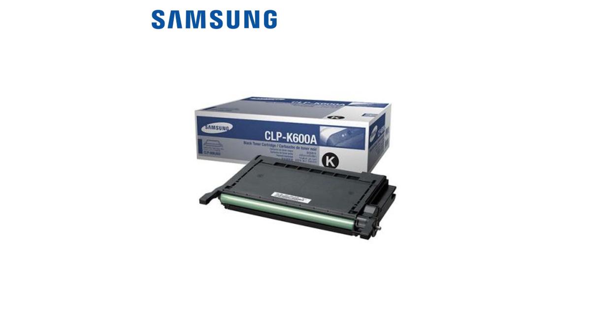 Samsung CLP-K600A Laser Toner Cartridge Black (Original) - CompuMe