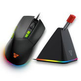 Fantech Bundle M 8 Gaming Accessories Vx6 Gaming Mouse + Mbr01 Rgb Bungee