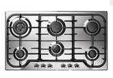 Ilve Professional Built in Hob, 5Burners, 90Cm, Stainless Steel - "HCB906