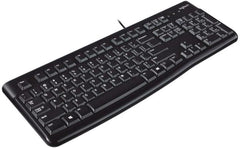 Logitech K120 Corded USB Keyboard, gaming keyboard
