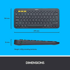 Logitech K380 Bluetooth gaming keyboard for computer setup