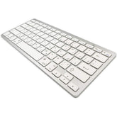 Wireless Rechargeable Chocolate Keyboard -White