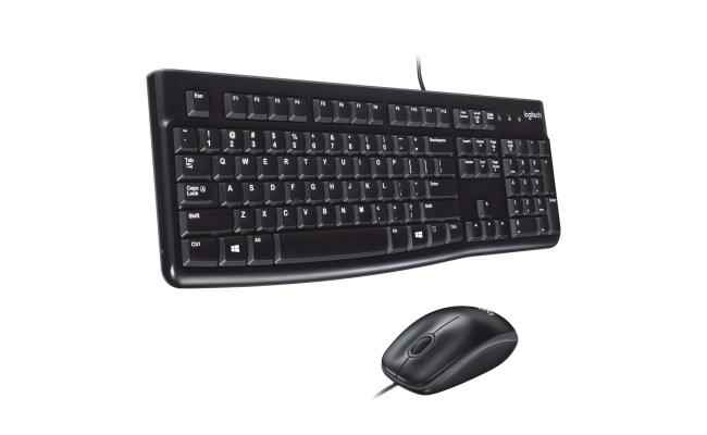Logitech Mk120 Wired Keyboard And Mouse Combo