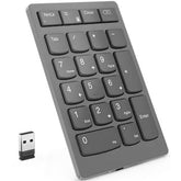 Lenovo Go Wireless Numeric Keypad RF 2.40 GHz Scissors Keyswitch - Storm Gray