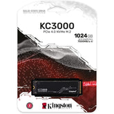 Kingston KC3000 1TB PCIe 4.0 NVMe M.2 SSD-Sequential Read/Write (7000/6000 MB/s) | KC3000 1TB PCIe 4.0 | - CompuMe