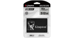 Kingston KC600 SSD 512GB SATA 3 2.5Inch 15X Faster