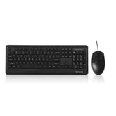 Lenovo KM102 Light & Thin Wired Keyboard and Mouse Combo