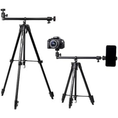 Jmary KP-2207 Multi-Funional Professional Tripod Stand with Camera Phone Holder - Black