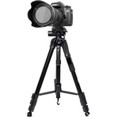 Jmary Kp 2264 Professional Aluminium 1.75m Tripod Monopod For All Dslr Cameras (black)