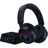 Razer Kraken V4 Pro Wireless Gaming Headset: Oled Control Hub Hd Haptics 2.4ghz Wireless Bluetooth Usb 3.5 Mm Super Wideband Mic For Pc, Mac, Ps5, Nintendo Switch, Steam Deck, Smartphone