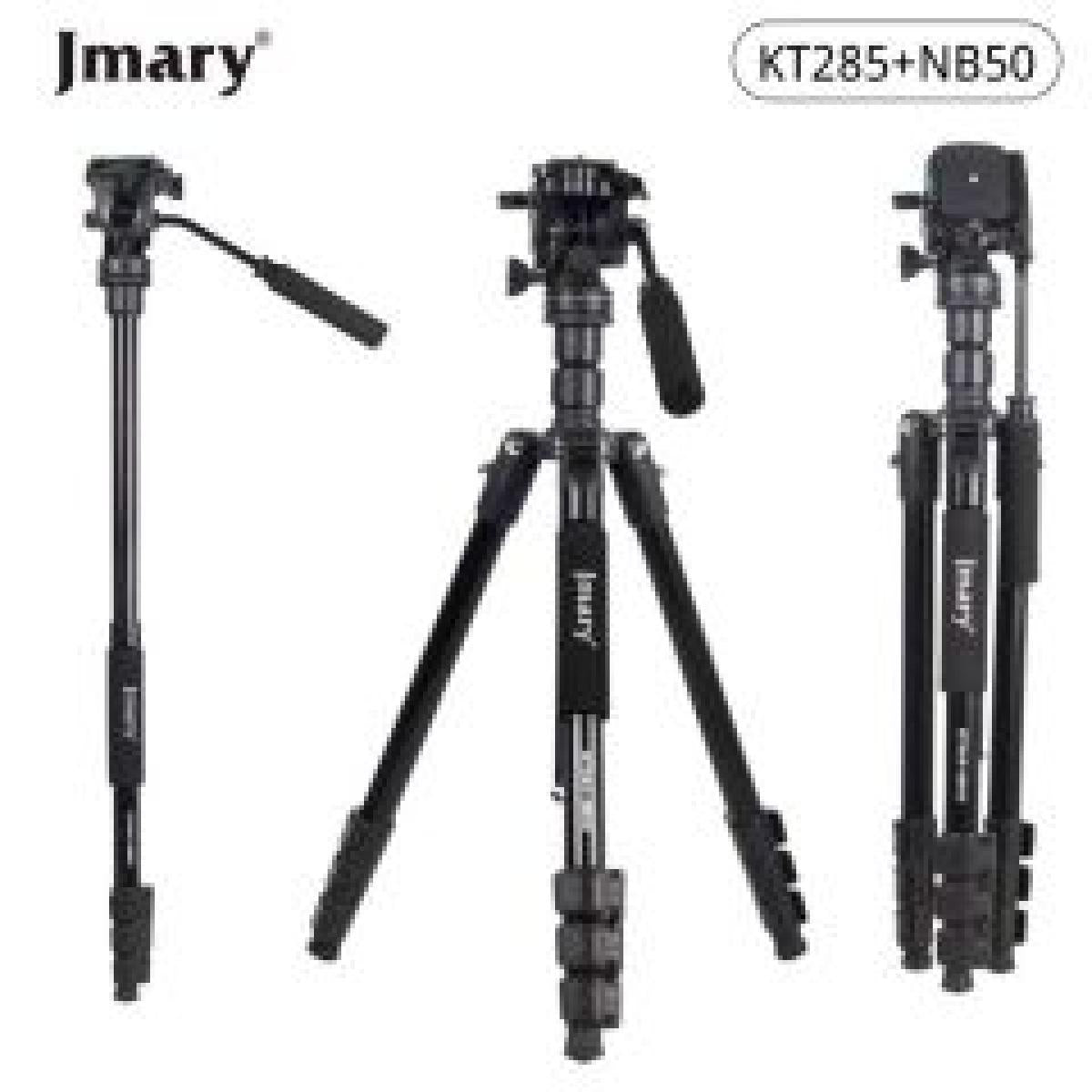 Jmary KT285-NB50 2-in-1 Tripod with Hydraulic Head 1.75M