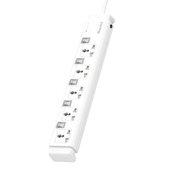 HUNTKEY SZC502 5 PORT SURGE PROTECTOR POWER STRIP 3M CABLE MK PLUG